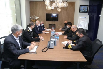 Состоялось обсуждение вопроса обеспечения навигационной безопасности в азербайджанском секторе Каспийского моря