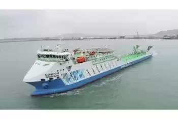 Ro-Pax type ferry-vessel Azerbaijan was ranked among the top 50 vessels in the world