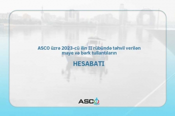 ASCO üzrə 2023-cü ilin II rübündə təhvil verilən müxtəlif tullantıların həcmi açıqlanıb