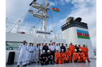 На танкере «Зангезур» типа «Афрамакс» поднят флаг Азербайджана