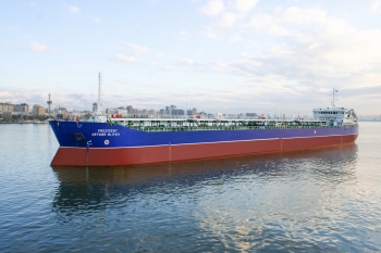 The &ldquo;President Heydar Aliyev&rdquo; tanker departs on its first voyage after major overhaul